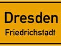 Dresden.Friedrichstadt-Ortsschild